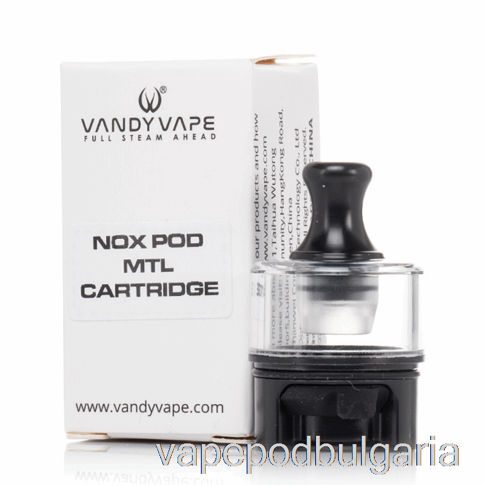 Vape 10000 Дръпки Vandy Vape Nox Replacement Pods [mtl] 3ml Nox Pod